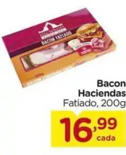 Carrefour Bacon Haciendas Fatiado, 200g oferta