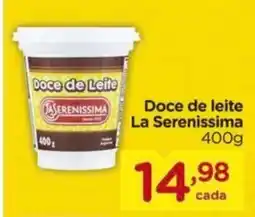 Carrefour Doce de leite La Serenissima 400g oferta