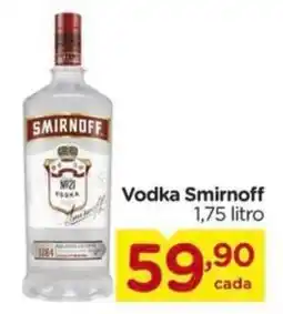 Carrefour Vodka Smirnoff 1,75 litro oferta