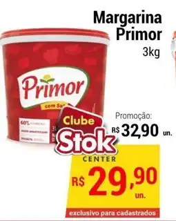 Stok Center Margarina Primor 3kg oferta