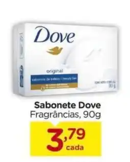 Carrefour Sabonete Dove Fragrâncias, 90g oferta
