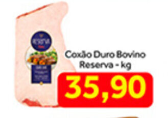 Shibata Supermercados Coxao Duro Bovino Reserva 1kg oferta