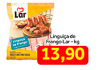 Shibata Supermercados Linguica de Frango Lar 1kg oferta