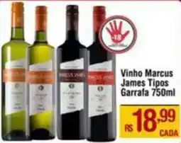 Max Atacadista Vinho Marcus James Tipos Garrafa 750ml oferta