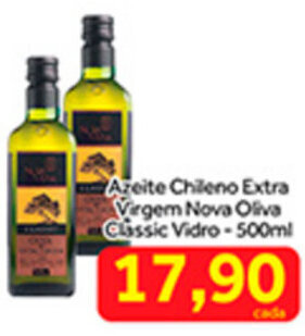 Shibata Supermercados Azeite Chileno Extra Virgem Nova Oliva Classic Vidro 500ml oferta