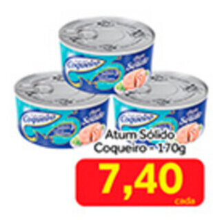Shibata Supermercados Atum Solido Coqueiro 170g oferta
