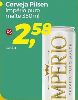 Frangolândia Cerveja Pilsen Império puro malte 350ml oferta