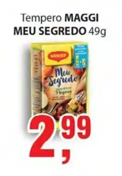 Supermercados Mundial Maggi Meu Segredo 49g oferta