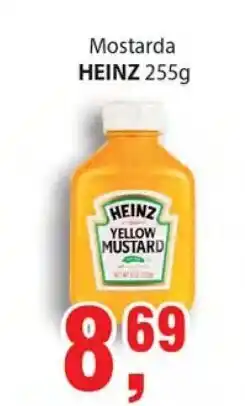 Supermercados Mundial Mostarda Heinz 255g oferta