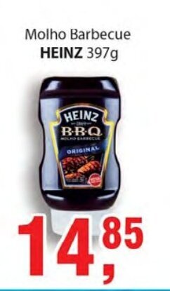 Molho Barbecue Heinz 397g