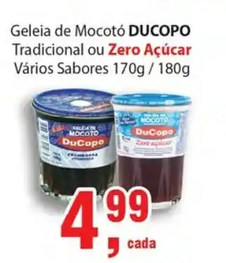 Supermercados Mundial Ducopo Zero Acucar 170g/180g oferta