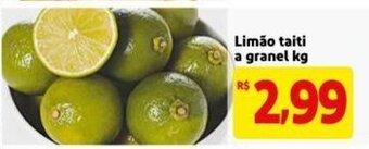 Mercado Extra Limao Taiti a granel 1kg oferta