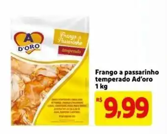 Mercado Extra Frango a Passarinho Temperado Ad'oro 1kg oferta