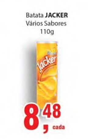 Supermercados Mundial Batata Jacker 110g oferta