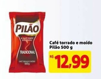 Mercado Extra Cafe torrado e moido Pele 500g oferta
