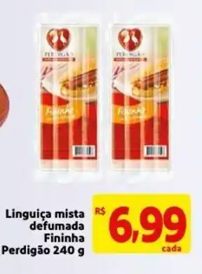 Mercado Extra Linguica Suina Defumada Perdigao 240g oferta