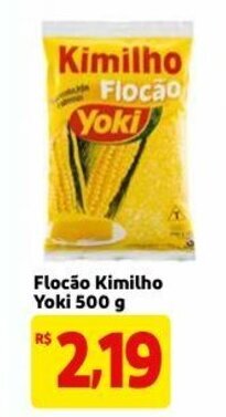 Mercado Extra Flocao Kimilho Yoki 500g oferta