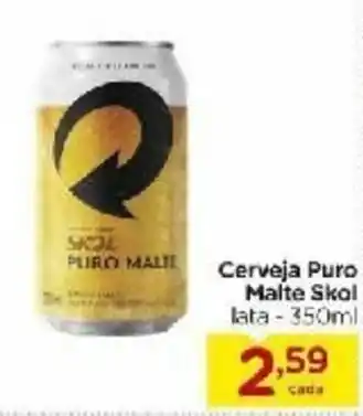 Carrefour Bairro Cerveja Puro Malte Skol Lata 350ml oferta