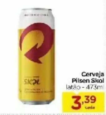 Carrefour Bairro Cerveja Pilsen Skol Lata 473ml oferta