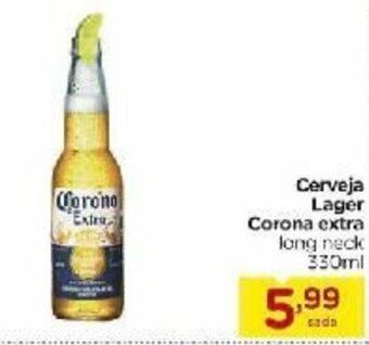 Carrefour Bairro Cerveja Lager Corona Extra 330ml oferta