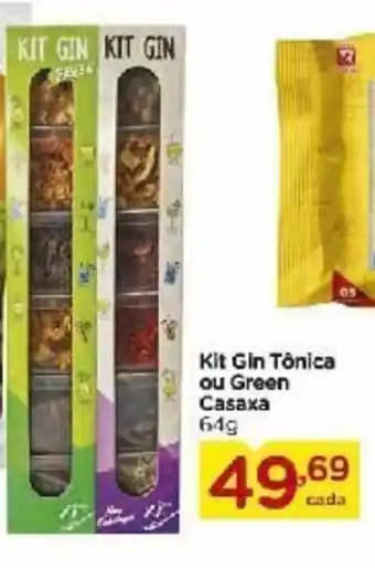Carrefour Bairro Kit Gin Tonica ou Green Casaxa 64g oferta