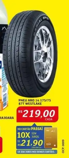 Assaí Atacadista PNEU ARO 14 175/75 87T WESTLAKE oferta