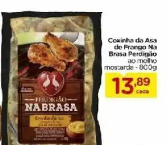 Carrefour Bairro Coxinha da Asa de Frango na Brasa Perdigao 800g oferta