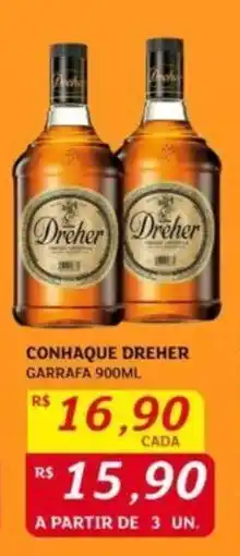 Assaí Atacadista CONHAQUE DREHER GARRAFA 900ML oferta