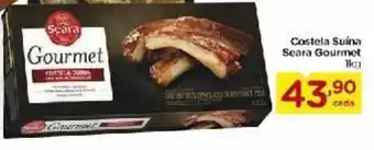 Carrefour Bairro Costela Suina Seara Gourmet 1kg oferta