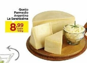 Carrefour Bairro Queijo Parmesao Argentino La Serenissima 100g oferta
