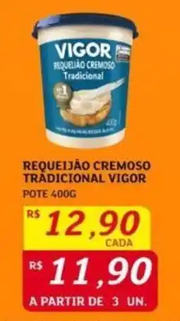 Assaí Atacadista REQUEIJÃO CREMOSO TRADICIONAL VIGOR POTE 400G oferta