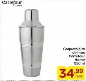 Carrefour Bairro Coqueteleira de Inox Carrefour Home 850ml oferta