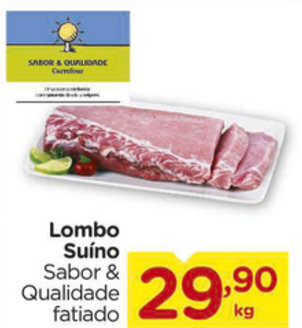 Carrefour Lombo Suino 1kg oferta