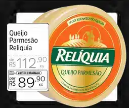 Supermercado Dalben Queijo Parmesão Reliquia kg oferta