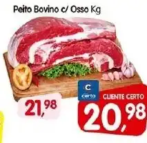 Cercadão Peito Bovino c/ Osso Kg oferta