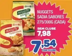 Costazul Supermercados Nuggets sadia sabores 275/300g oferta