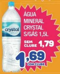 Costazul Supermercados Água mineral crystal s/gás 1,5l oferta