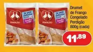 Costazul Supermercados Drumet de frango congelado perdigão 800g oferta