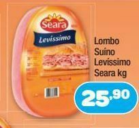Lombo suíno levíssimo seara kg