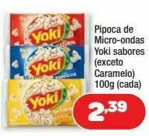 Costazul Supermercados Pipoca de micro-ondas yoki sabores oferta
