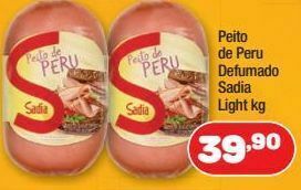 Costazul Supermercados Peito de peru defumado sadia light kg oferta