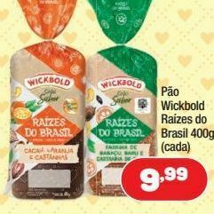 Pão wickbold raízes do brasil 400g
