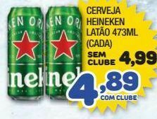 Costazul Supermercados Cerveja heineken latão 473ml oferta