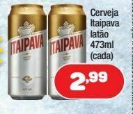 Costazul Supermercados Cerveja itaipava latão 473ml oferta