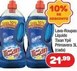 Lava-roupas líquido tixan ypê primavera 3l