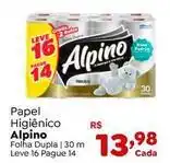 Novo Atacarejo Alpino - papel higiênico oferta
