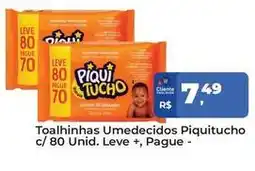 Piquitucho - toalhinhas umedecidos
