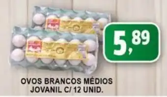 Federzoni Supermercados Ovos Brancos Medios Jovanil c/12 unid. oferta