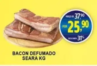 Federzoni Supermercados Bacon defumado Seara 1kg oferta