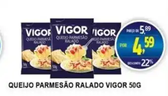 Federzoni Supermercados Queijo Parmesao Ralado Vigor 50g oferta